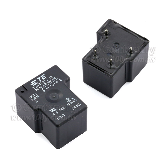 通用繼電器 SPST-NO PC MNT 12V 30A 144Ohm 1W - 96289 產品圖片