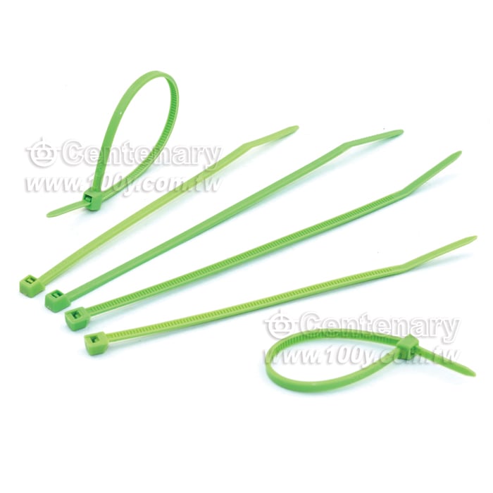 耐熱/耐油級鎖式紮帶/綠色(389mm*7.9mm)