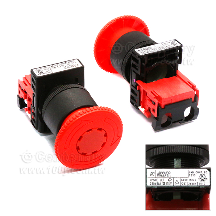 Fuji Electric_急停按鈕開關 - 78094 產品圖片