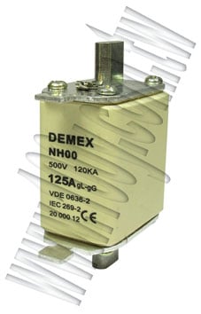 刀形保險絲 125A/500V