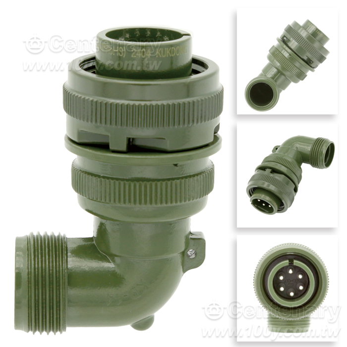 90° Angle Plug-Solid shell - 98060 Product Image