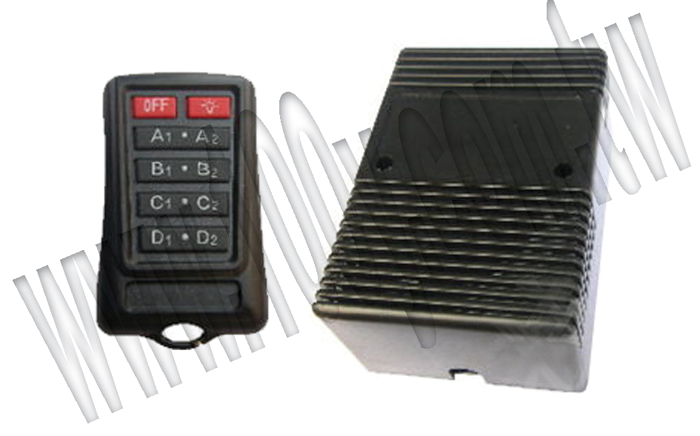 一路大功率 15A 無線遙控接收控制器 - 98538 產品圖片