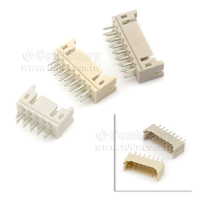 2*3P 雙排公座 P:2.0mm 180°