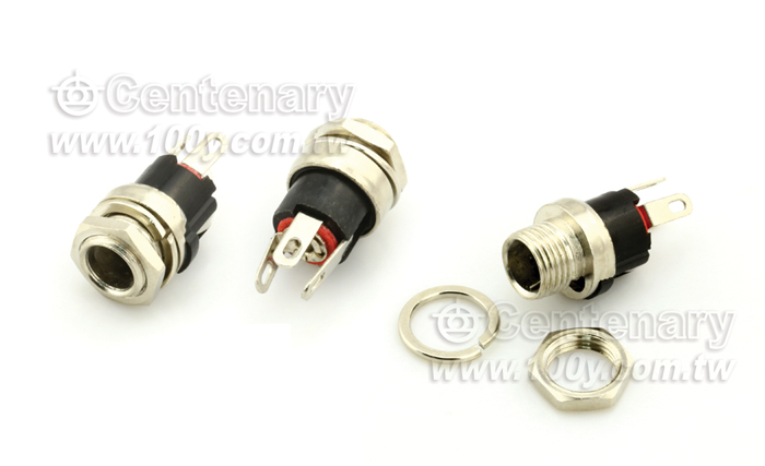 5.5*2.5mm  DC 電源面板插座 - 8082 產品圖片