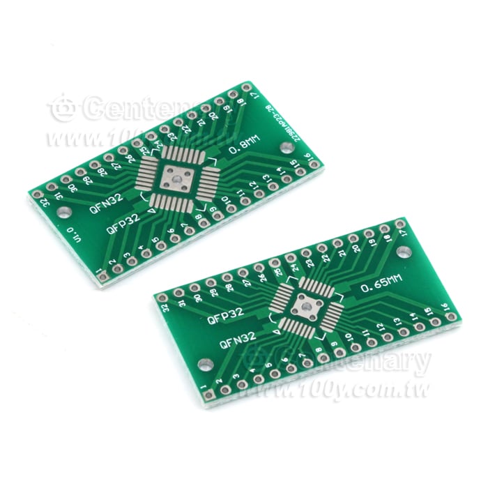 兩用轉接板 QFN/QFP32 轉DIP - 98904 產品圖片