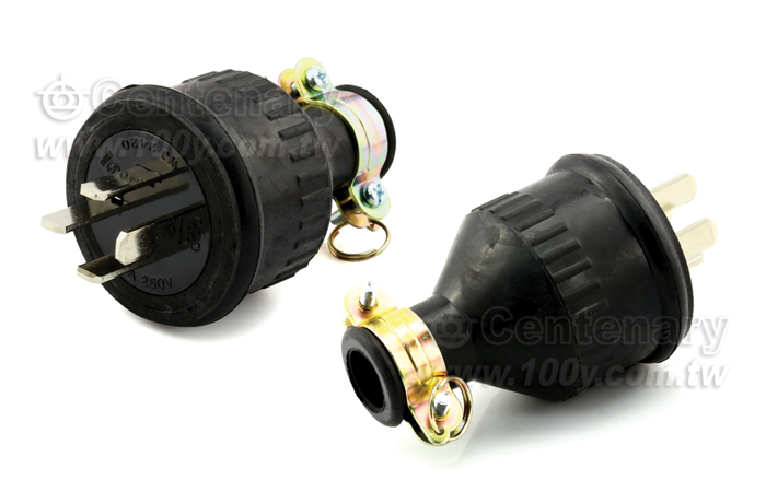 橡膠插頭 4P 20A 250V - 98892 產品圖片