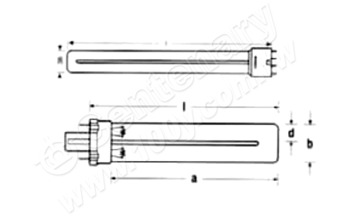 PL Flruorescent Lamp - 98779 Product Image