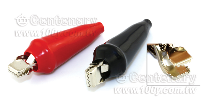 White alligator Clip - 116461 Product Image