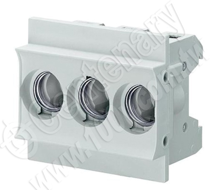 SIEMENS保險絲座 3P 16A/D01 - 107908 產品圖片