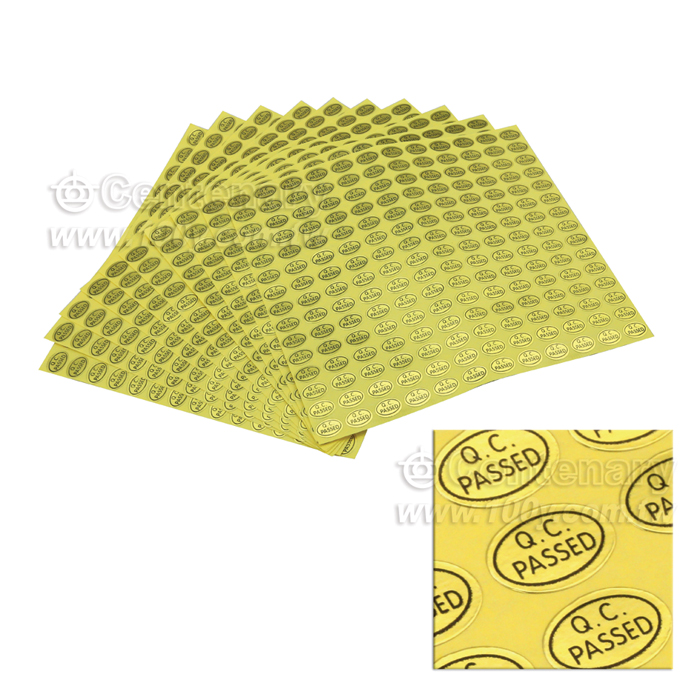 QC PASSED Label - 101297 Product Image