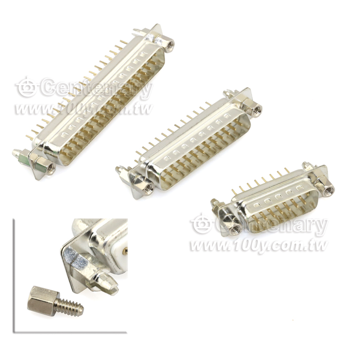 D-Subminiature 180° , PC Mount Connctor - 100298 Product Image