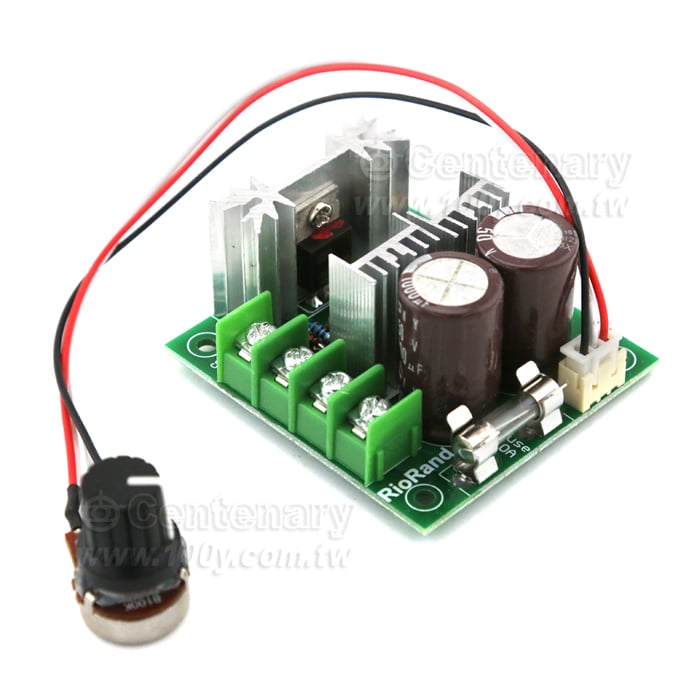 PWM 直流電機調速器  10A 12-40V - 101935 產品圖片