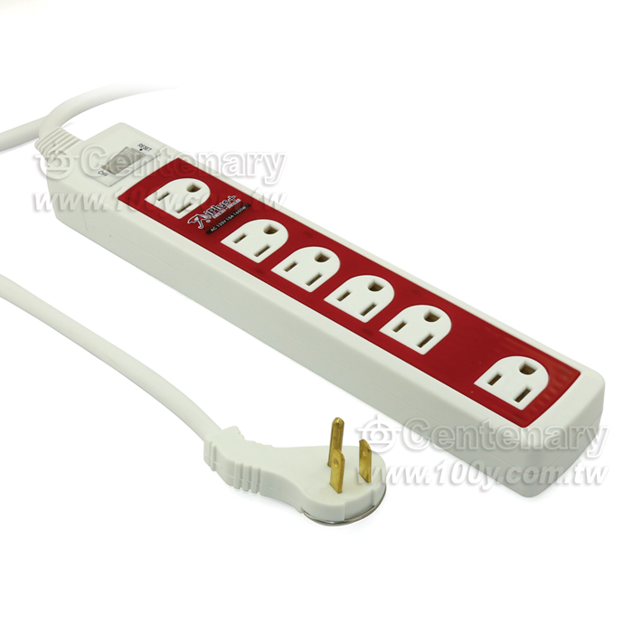 3P*6 AC Power Strip - 100659 Product Image