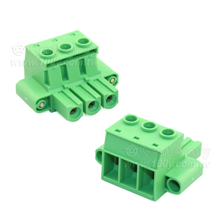 插拔式接線端子 3P 10.16mm - 102640 產品圖片