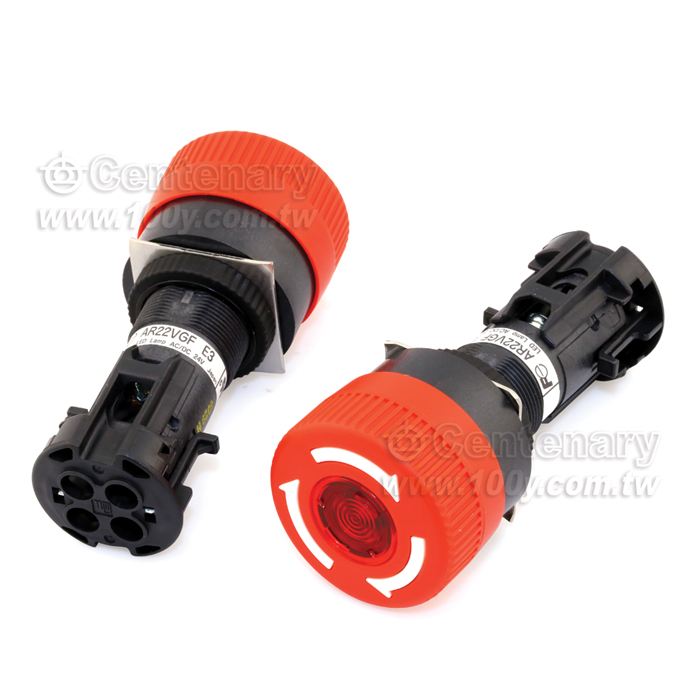 22mm_緊急停止開關 - 102398 產品圖片