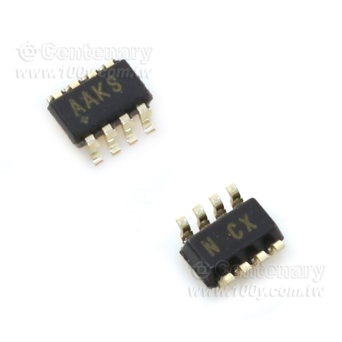 ±15kV ESD-Protected, 1μA, 16Mbps, Dual/Quad Low-Voltage Level Translators in UCSP - 102151 Product Image