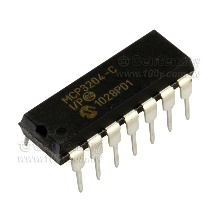 2.7V 4-Channel/8-Channel 12-Bit A/D Converter With SPI Serial Interface - 103097 Product Image