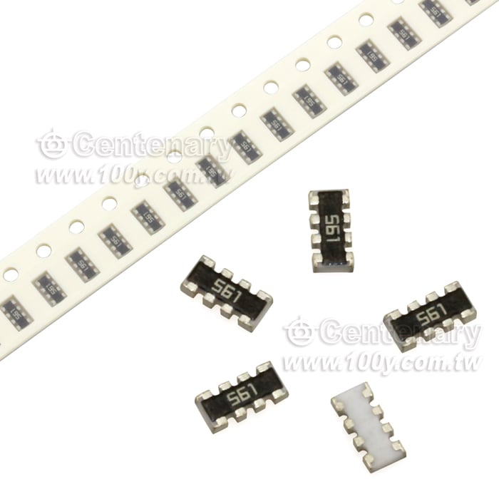 SMD排阻 33ohm ±5％ 8P4R 【無鉛】