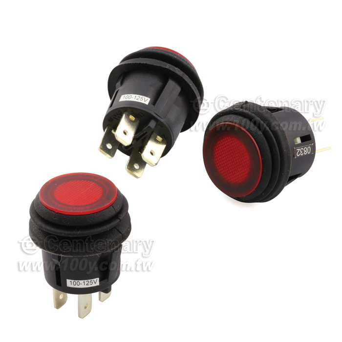 Cherry_Waterproof Round Pushbutton Switch - 67116 Product Image