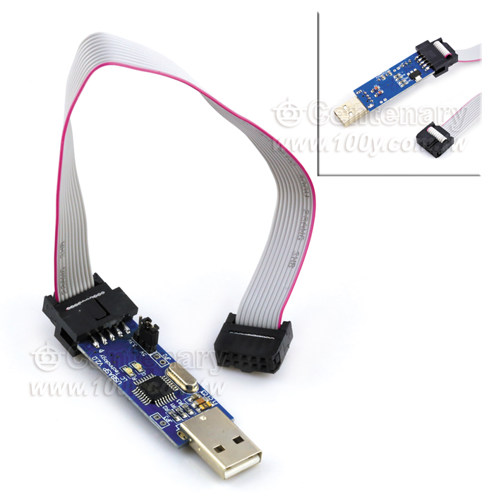51 AVR USB ISP 單片機下載線 - 101215 產品圖片