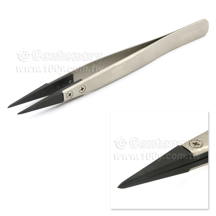 ESD Anti-Static Stainless Tweezer - 48616 Product Image