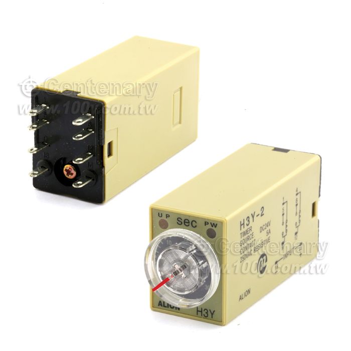 限時繼電器 SEC:1,3,5,10,30 DC24V - 103932 產品圖片
