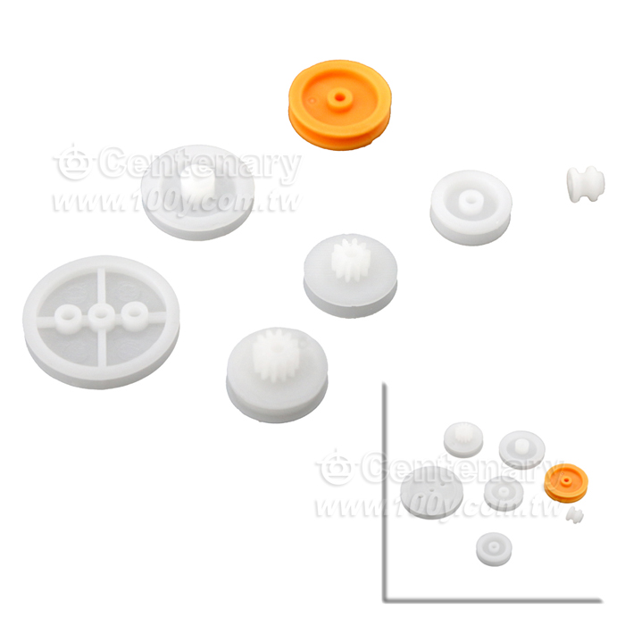 塑料DIY齒輪包 -7種 - 103771 產品圖片
