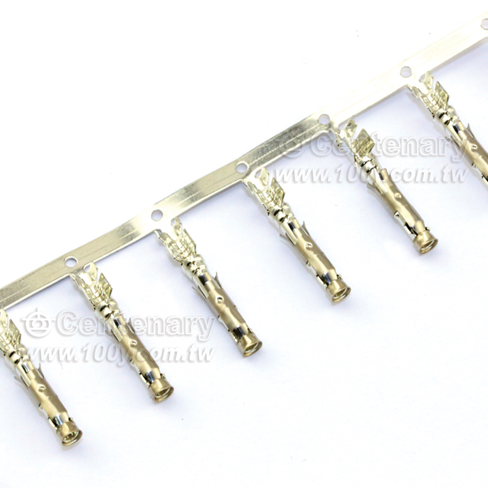 AMP_Type III+ Female Pin 14-18AWG AU CRIMP - 104159 Product Image