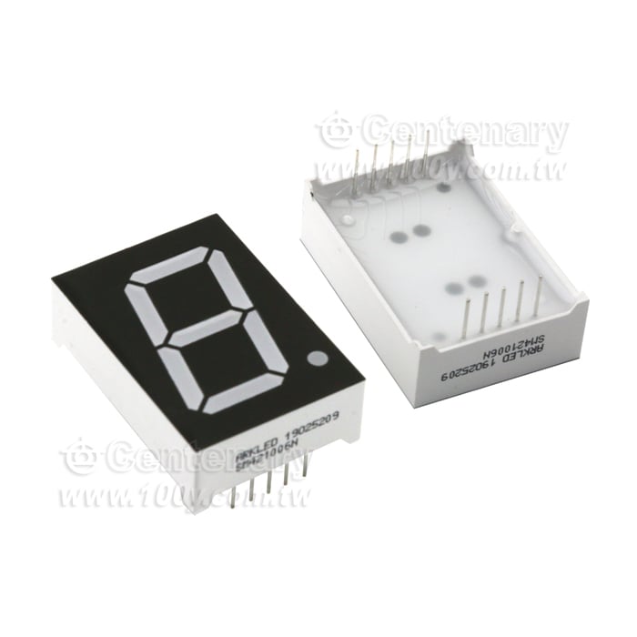 七段顯示器/共陽 3.6V
