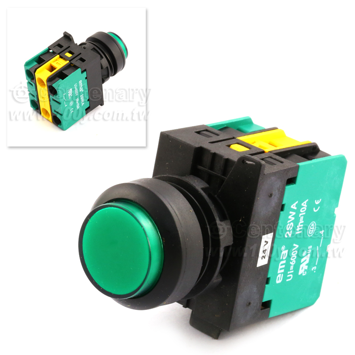 E2凸鈕押扣開關(瞬間)22mm - 56222 產品圖片