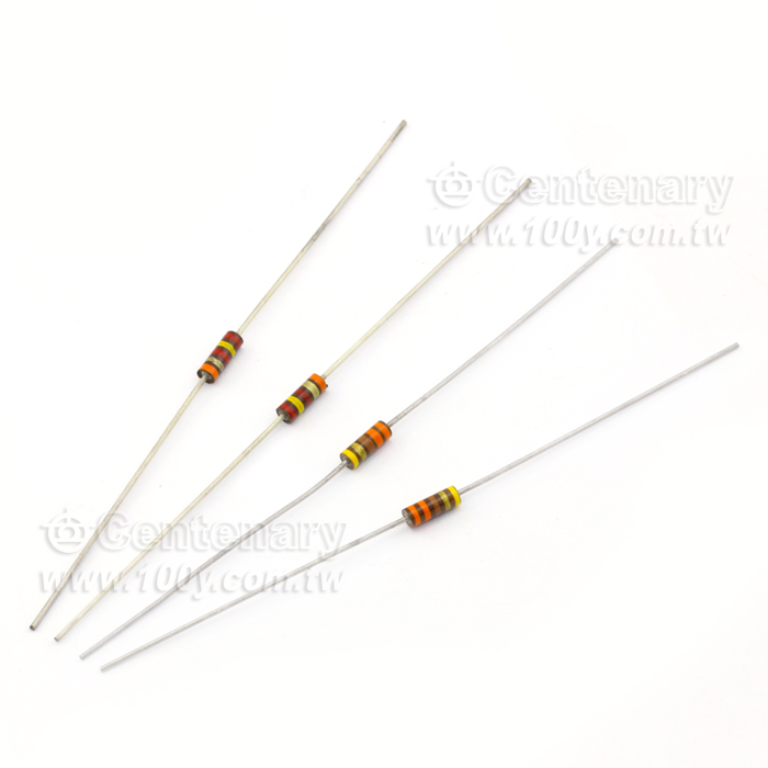 碳精電阻-2.4Kohm±5% 0.25W - 85332 產品圖片