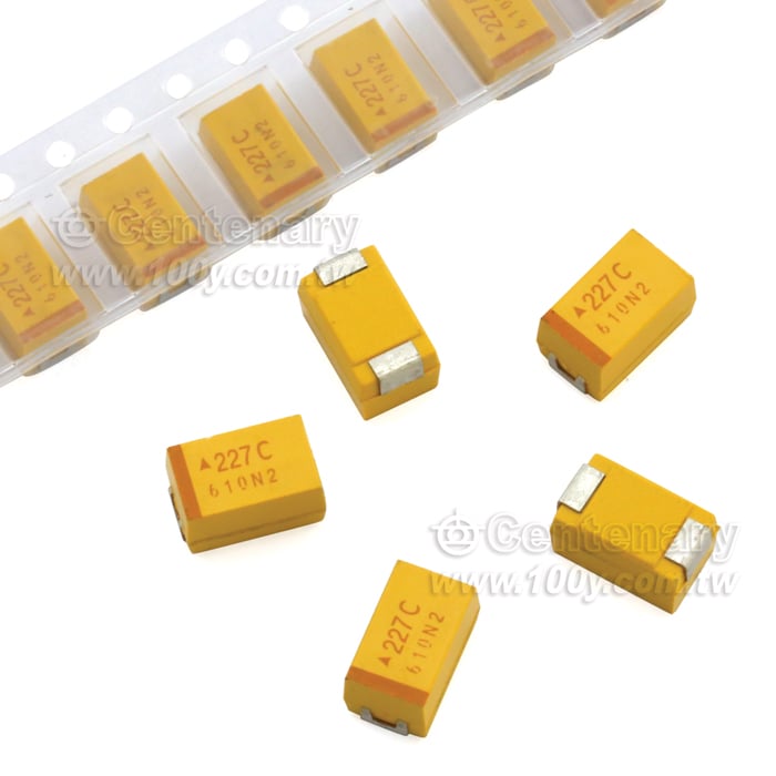 SMD鉭電 2.2uF/16V ±10％ A Case【無鉛】