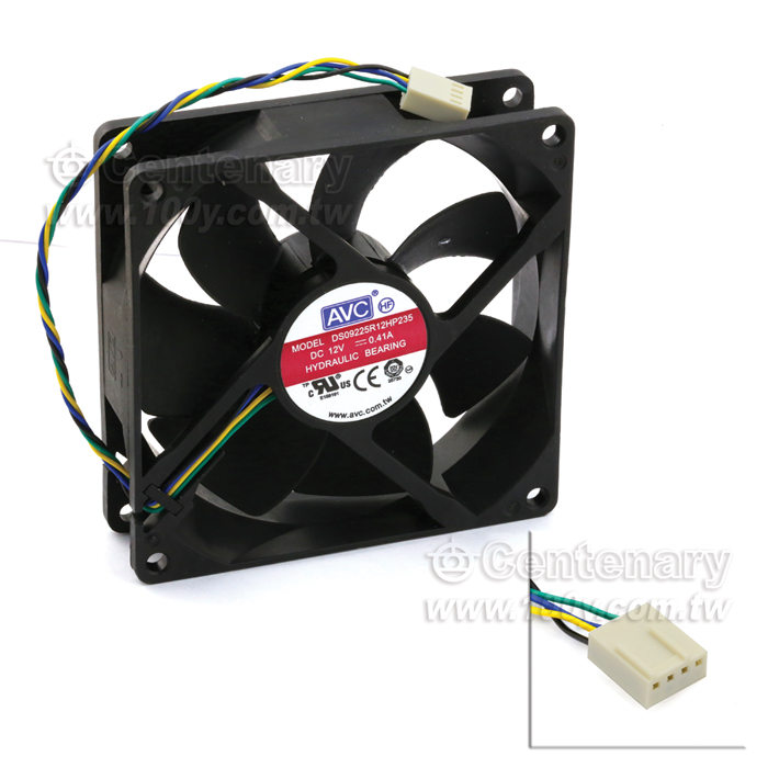 DC12V 帶線風扇0.41A 90*90*25mm - 104692 產品圖片