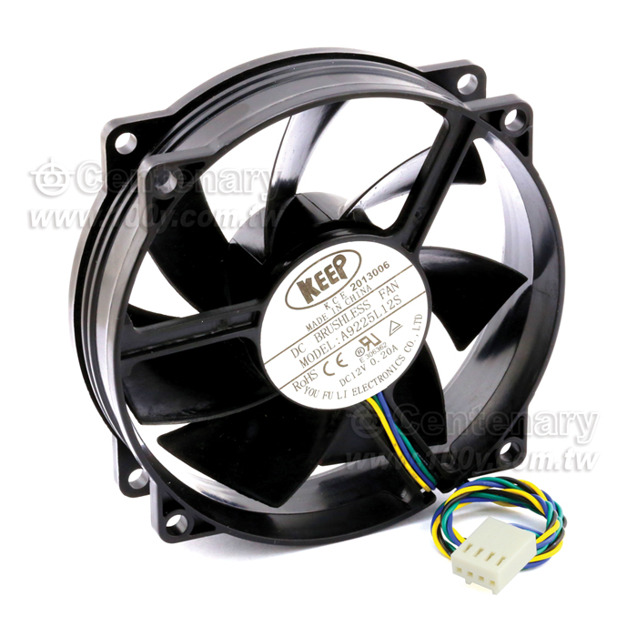 KEEP_DC12V 帶線風扇 0.20A 90*90*25mm - 104697 產品圖片