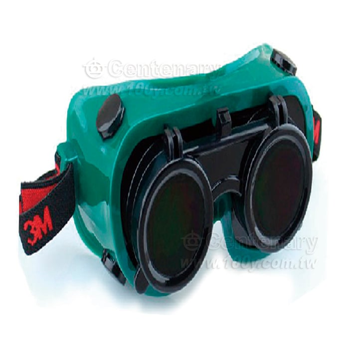 3 welding goggles green m_