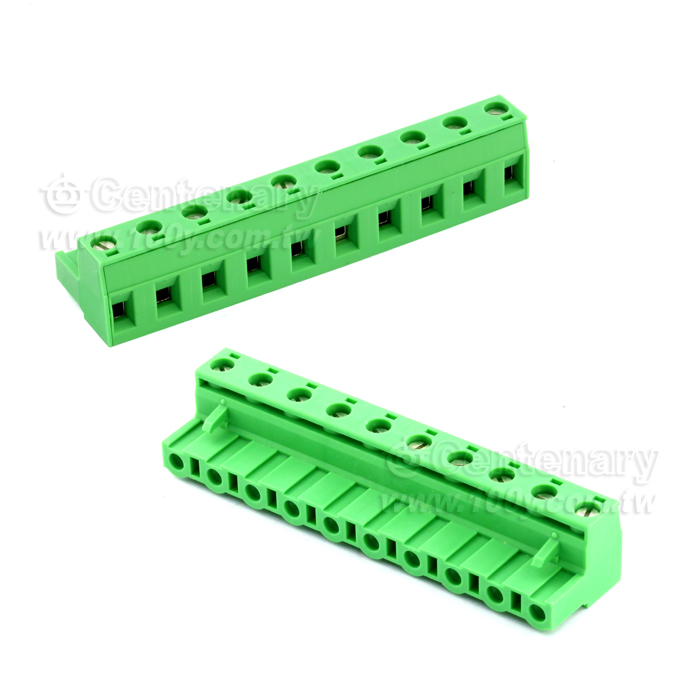 1767025｜4P 7.62mm pitch Plug 12-30 AWG Screw - Phoenix - 勝特力材料 100Y