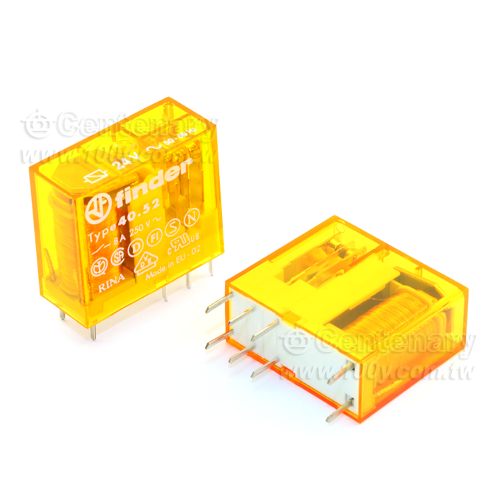 PCB繼電器 8A/24Vac - 61916 產品圖片
