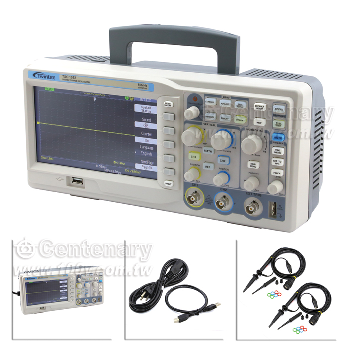 可攜式數位存儲示波器50MHz