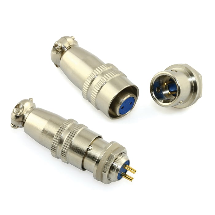 XS10 Series- Nickle Plated Industrial Circular Connectors