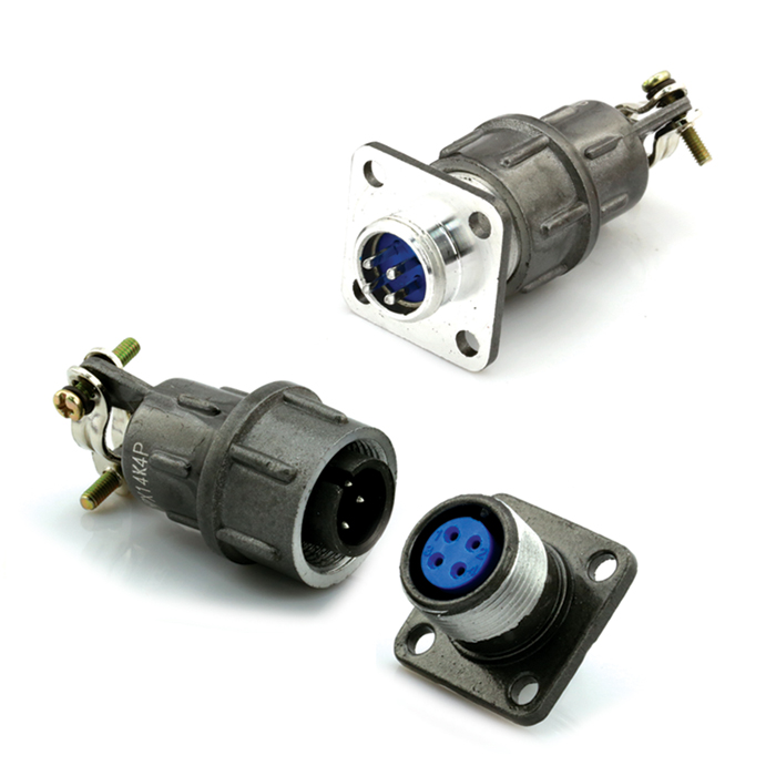 X14 Series- Nickle Plated Industrial Circular Connectors