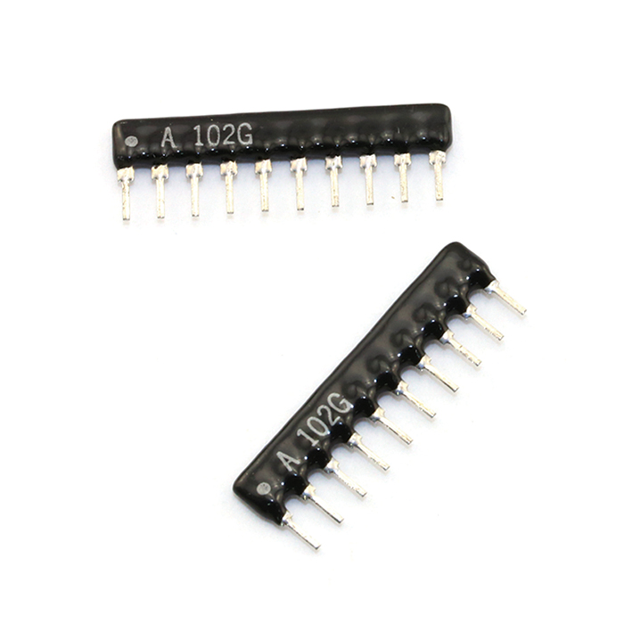 A-Type 10Pins 1/8W SIP Resistor Networks