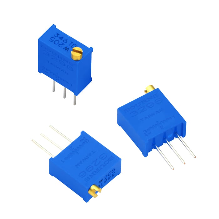 BOURNS_3296 多迴轉半固定陶瓷可變電阻