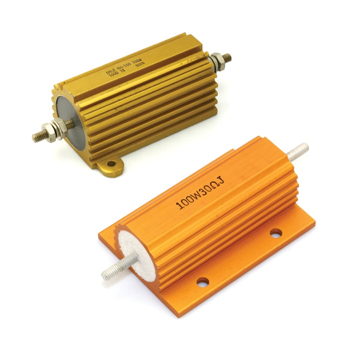 100~500W Aluminium Housed Wirewound Resistors