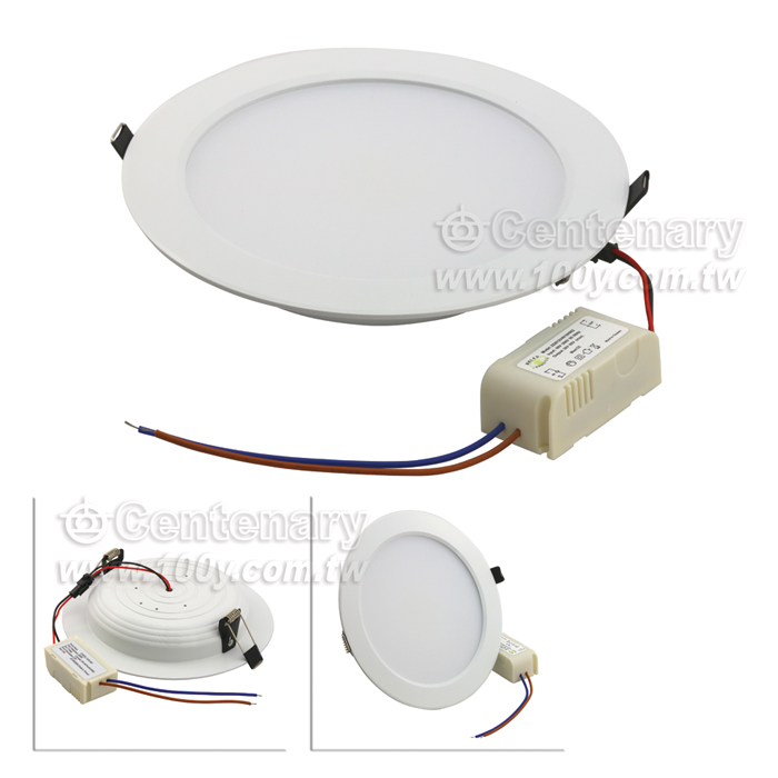 6吋LED節能超薄型崁燈 12W 白光 - 108556 產品圖片