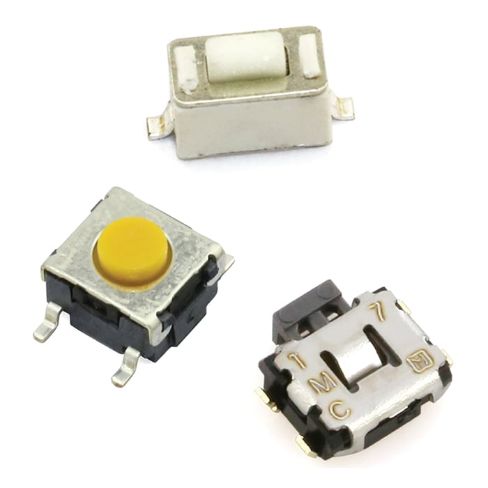 SMD Miniature Push Button Switches