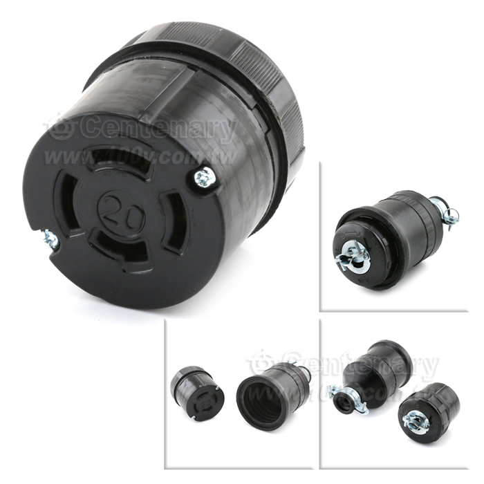 Non NEMA Locking Rubber Connector - 108930 Product Image