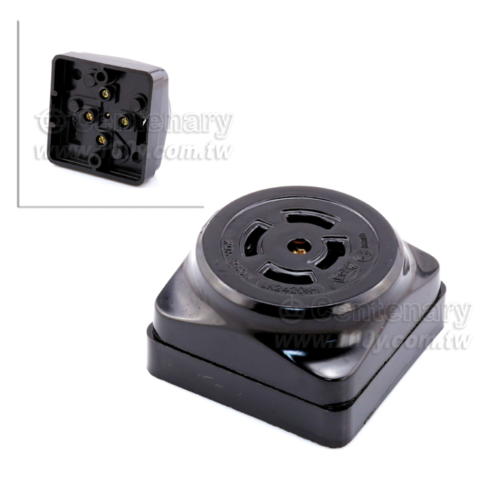 Non NEMA Locking Surface Receptacle - 108931 Product Image