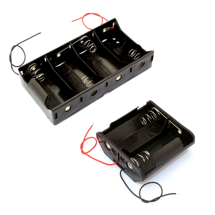 D-Type Plastic Battery Holders / Equipment Mounting