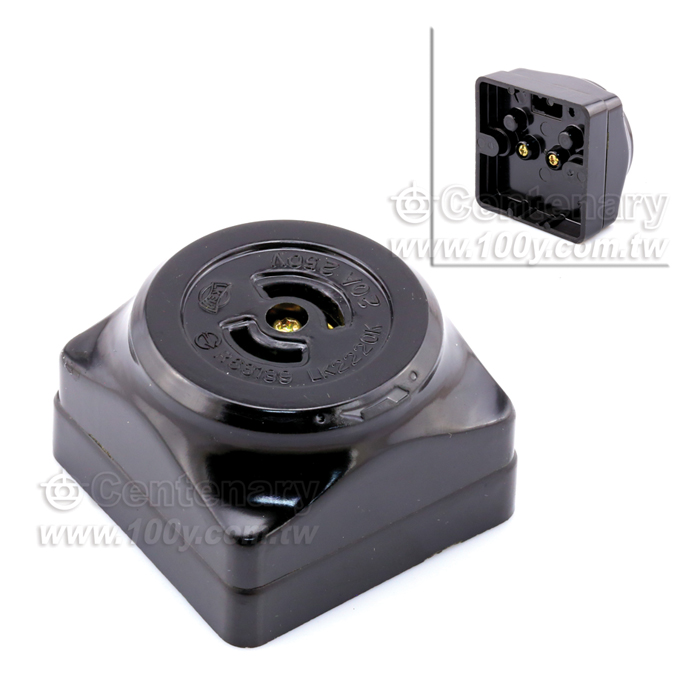 Non NEMA Lockiing Surface Receptacle - 108916 Product Image
