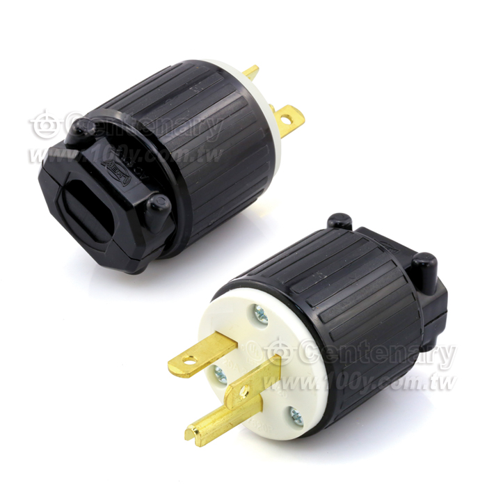 6-20P Straight Blade Plug - 108903 Product Image
